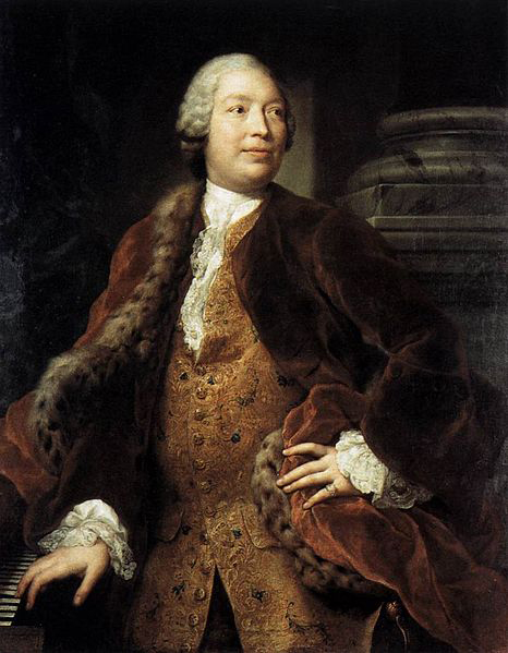 Portrait of Domenico Annibali (1705-1779), Italian singer